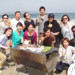 2011 三浦海岸ＢＢＱと海遊びスタートです。