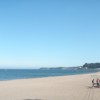 最強のお天気雲一つない青空と綺麗な海辺のＢＢＱ　三浦海岸