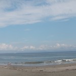 三浦海岸真夏の空