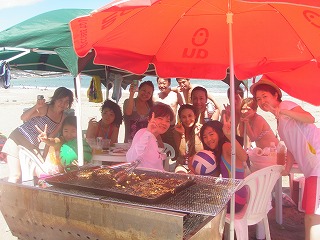 ビーチBBQ（確認ページ）の外観