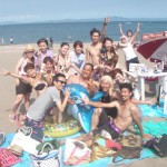 真夏の三浦海岸バーベキューと海水浴は絶好調