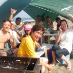 三浦海岸海鮮BBQ 手ぶらでＢＢＱと海水浴