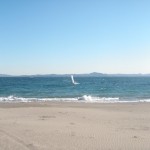 いい風です三浦海岸